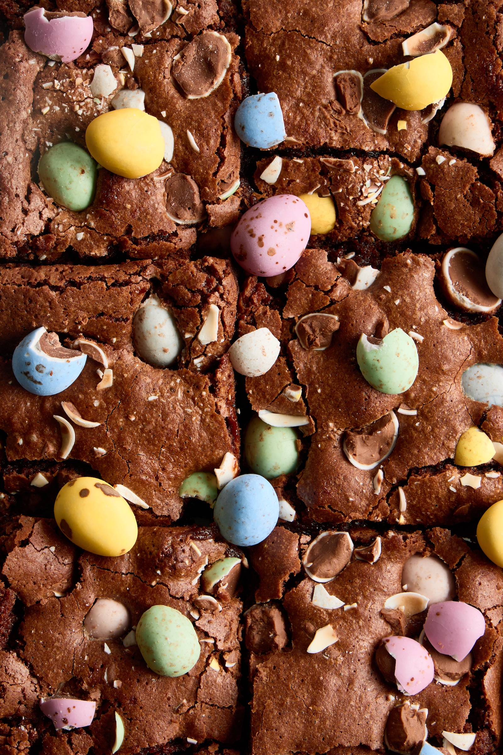 Brownies mit Ostereiern